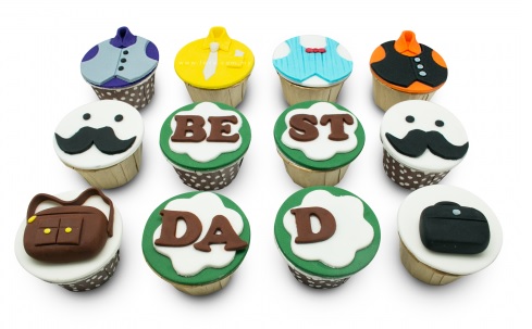 Cupcakes for Dad on Christmas