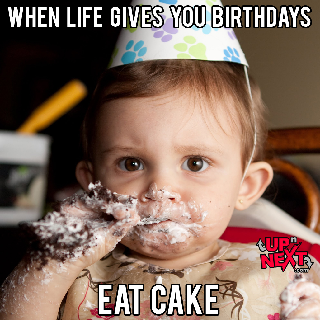 funny birthday cake meme