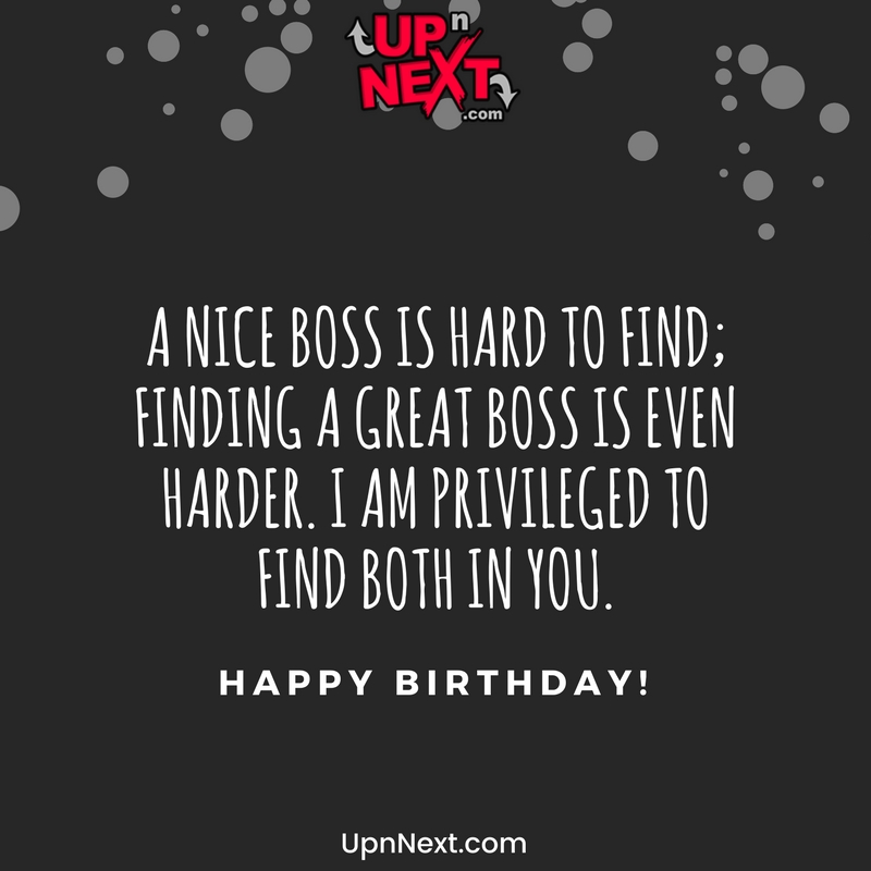 Boss Birthday Wishes