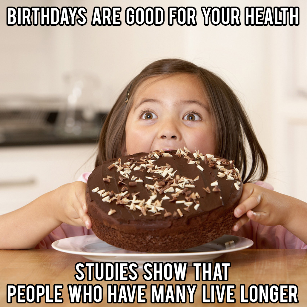 happy birthday funny cake meme