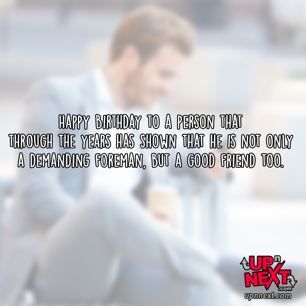 happy birthday boss man quotes