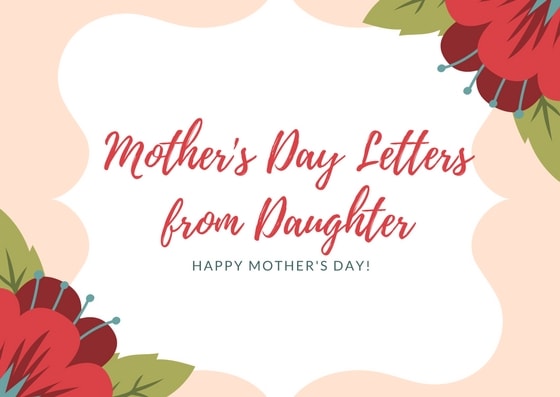 Mothers Day Letters from Daughter - Grown