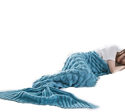 mermaid tail blanket for boyfriend's mother