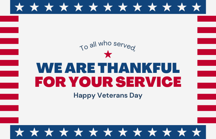 Thank you Quotes for Veterans Day