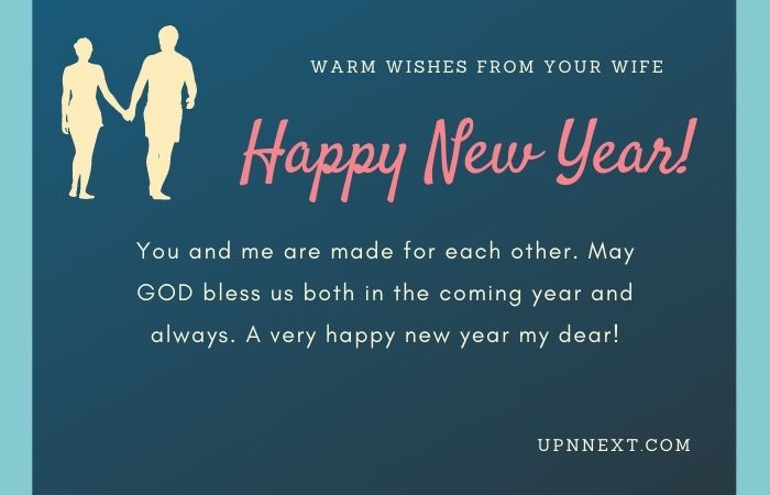New Year Eve Wishes from Wife