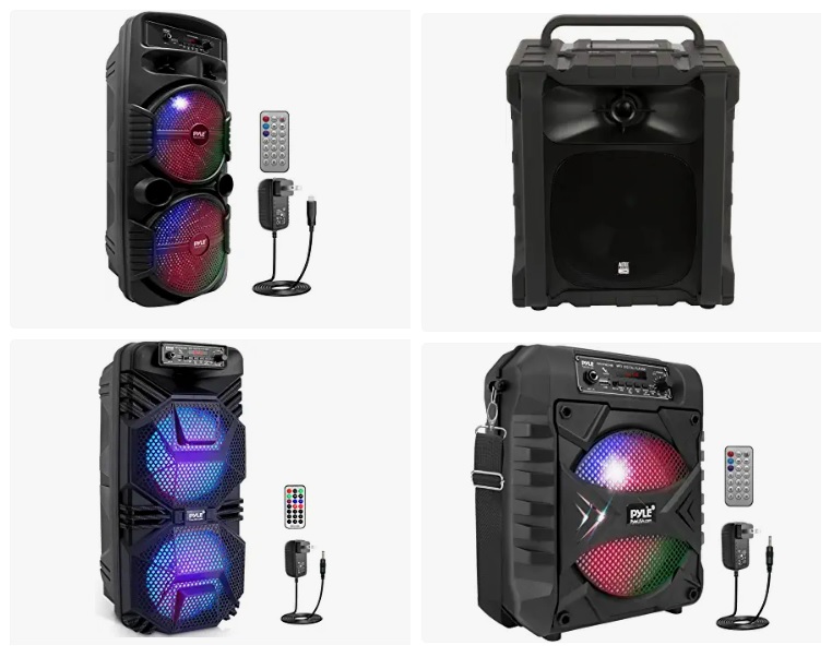 Bluetooth Speakers with Subwoofers