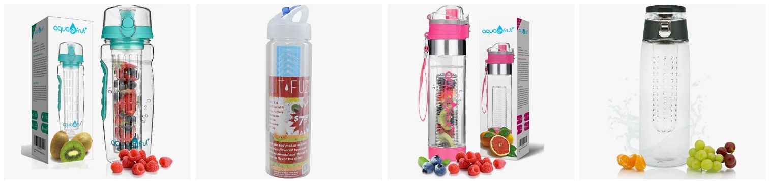 Fruit Infusers for Women's Water Bottles
