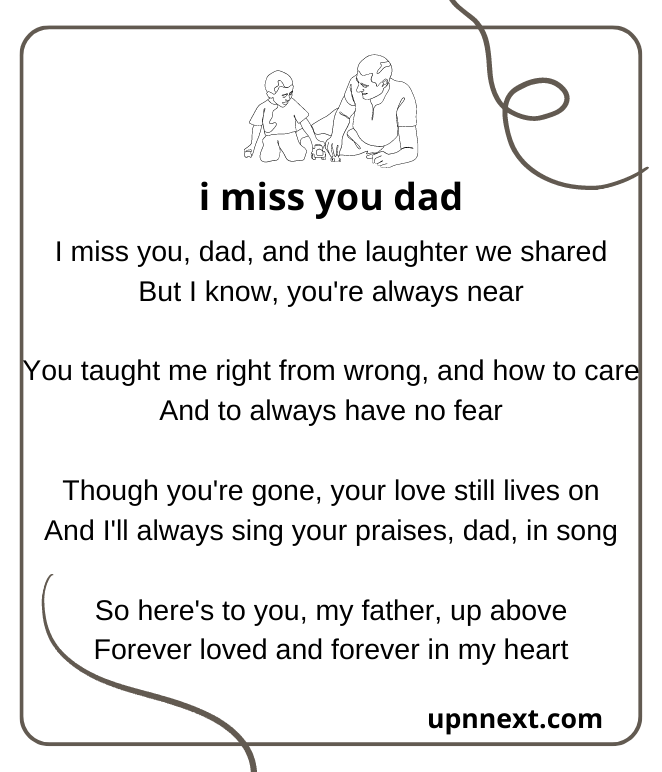 i miss you dad