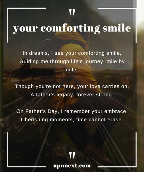 your comforting smile