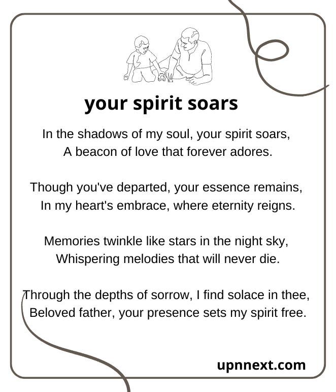 your spirit soars