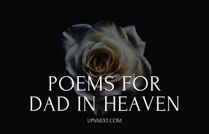 Poems for dad in heaven