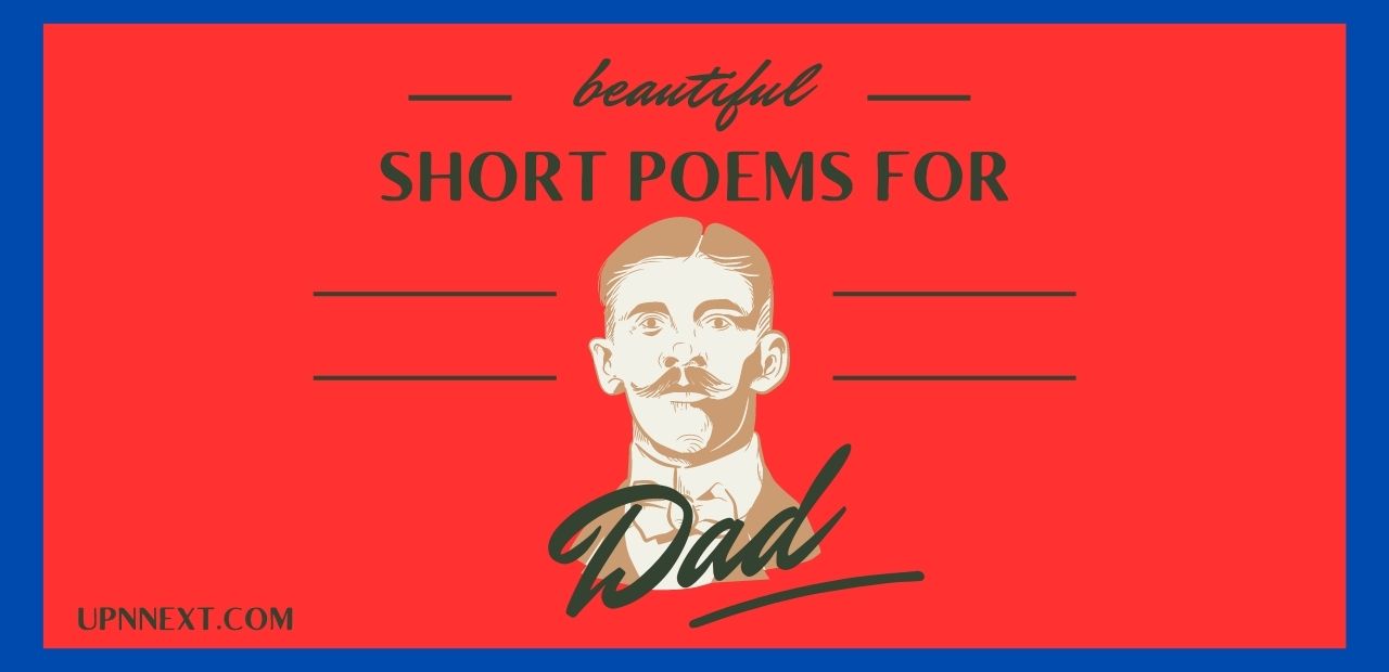 beautiful short poems for dad