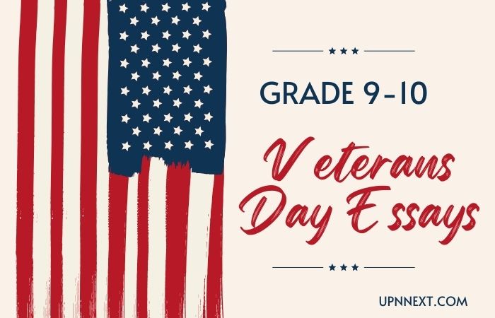 Veterans Day Essays Grade 9 - 10