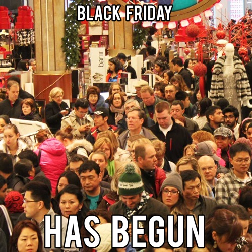 10 - Black Friday Shopping Meme
